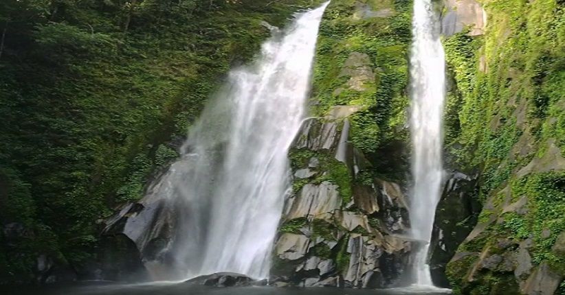 Keindahan Air Terjun Lae Mbilulu di Aceh Utara