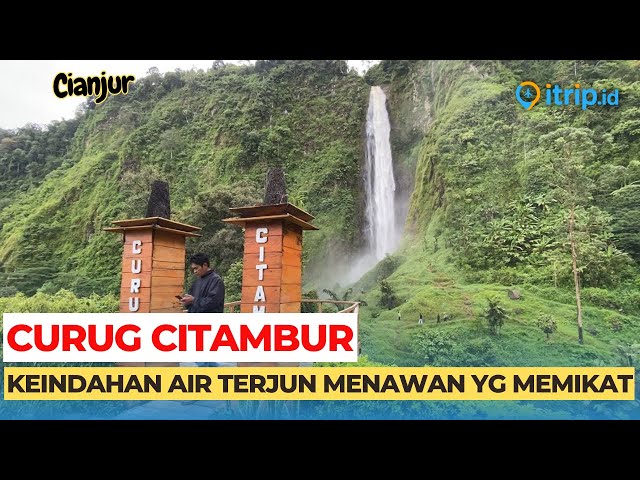 Keindahan Alam Air Terjun Citambur di Kabupaten Cianjur