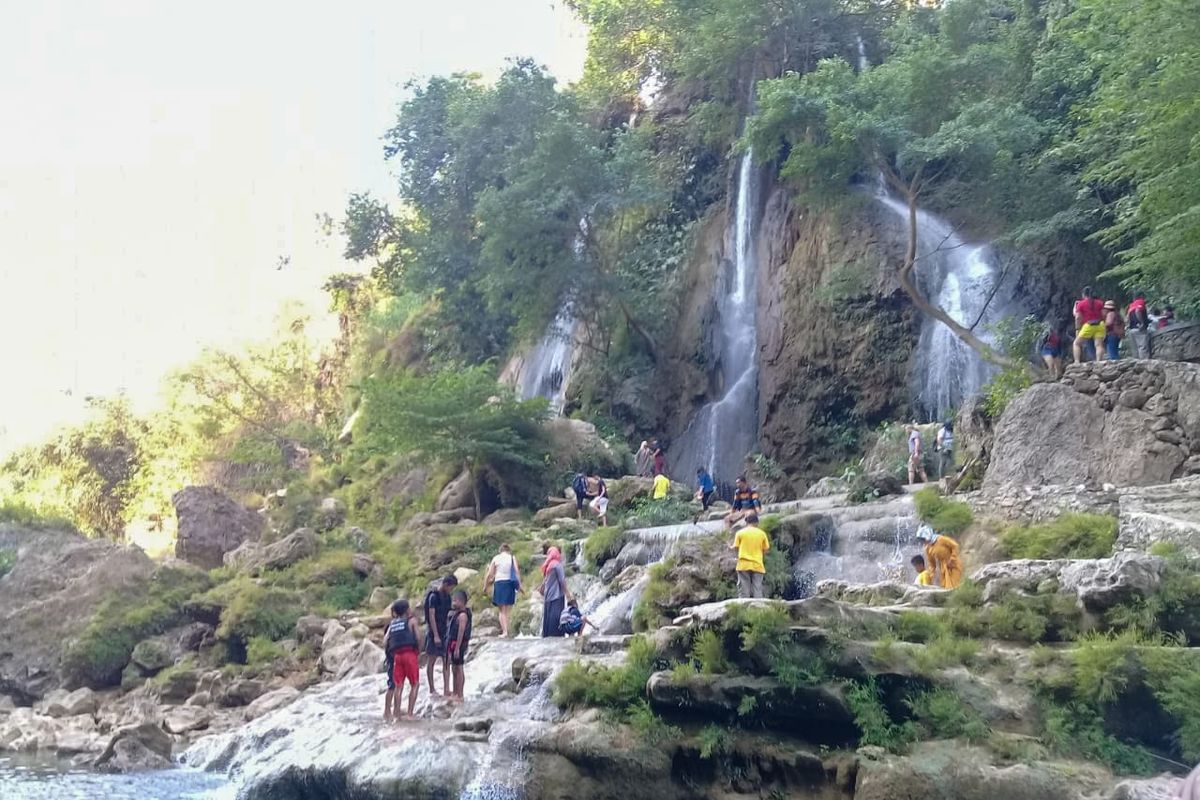 Keindahan Air Terjun Sri Gethuk di Kabupaten Gunung Kidul