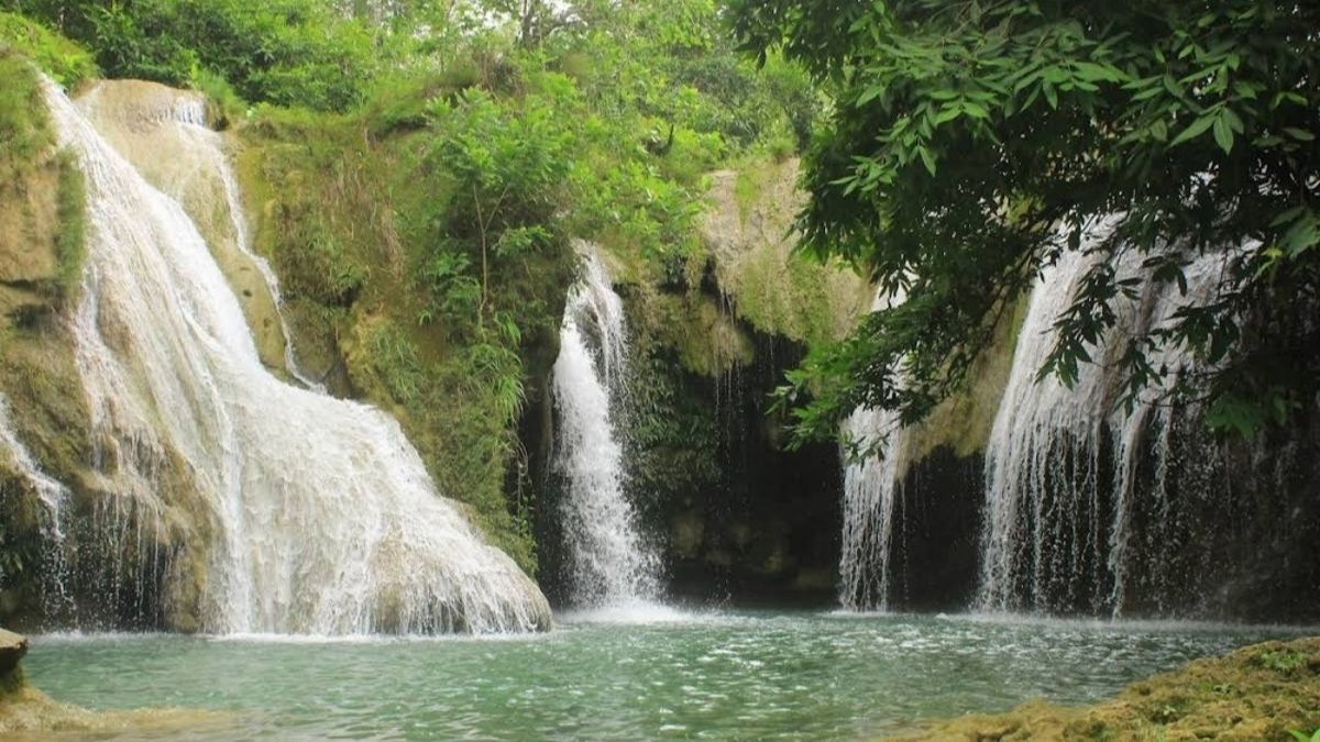 Keindahan Alam Air Terjun Gedangan di Kabupaten Pacitan