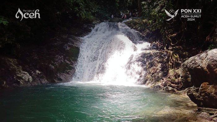 Keindahan Alam Air Terjun Air Bini di Kabupaten Aceh Selatan