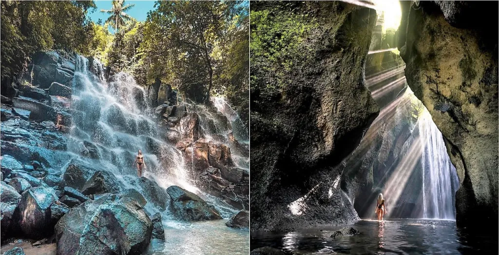 Keindahan Alam Air Terjun Air Santan di Bali