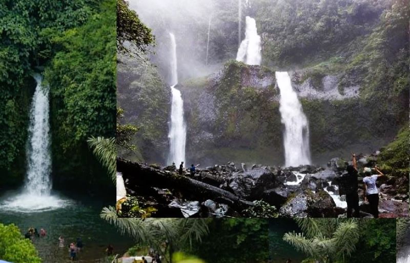 Keindahan Alam Air Terjun Bioa Embun di Desa Bioa