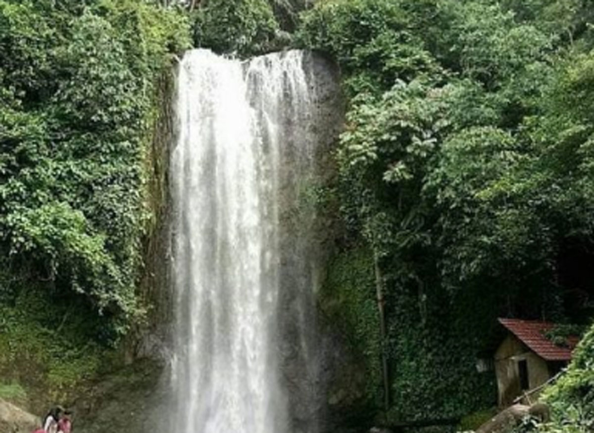 Keindahan Alam Air Terjun Tegan Kiri di Surabaya