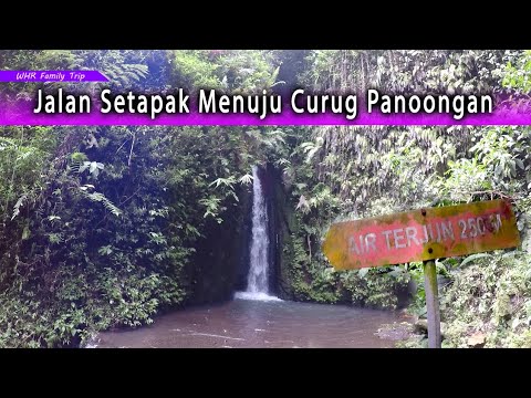Keindahan Air Terjun Panoongan di Tengah Alam Pegunungan