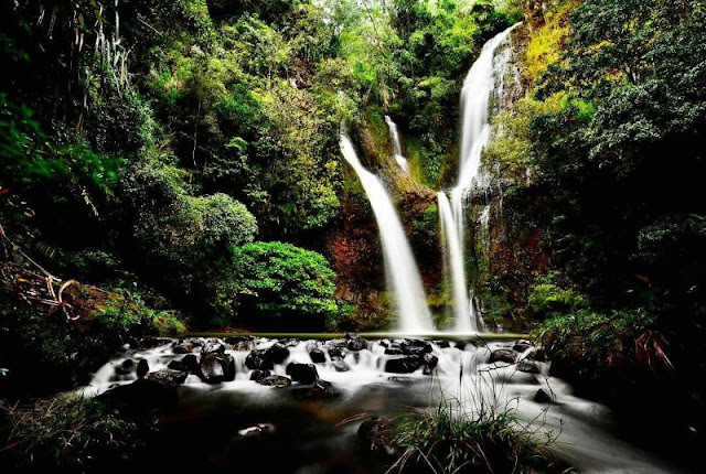 Keindahan Alam Air Terjun Kandera di Kabupaten Tana Toraja