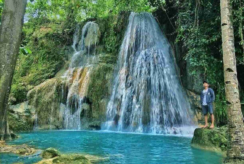 Keindahan Alam Air Terjun Punjung Empat di Kabupaten Bantul