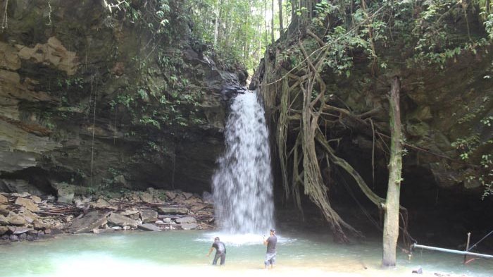 Keindahan Alam Air Terjun Sungai Keli di Aceh