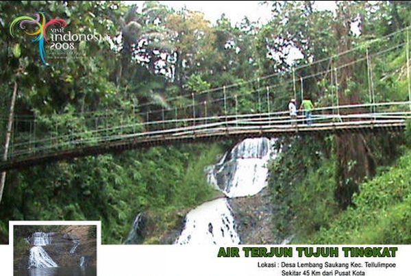 Keindahan Air Terjun Lembang Saukang yang Menyejukkan