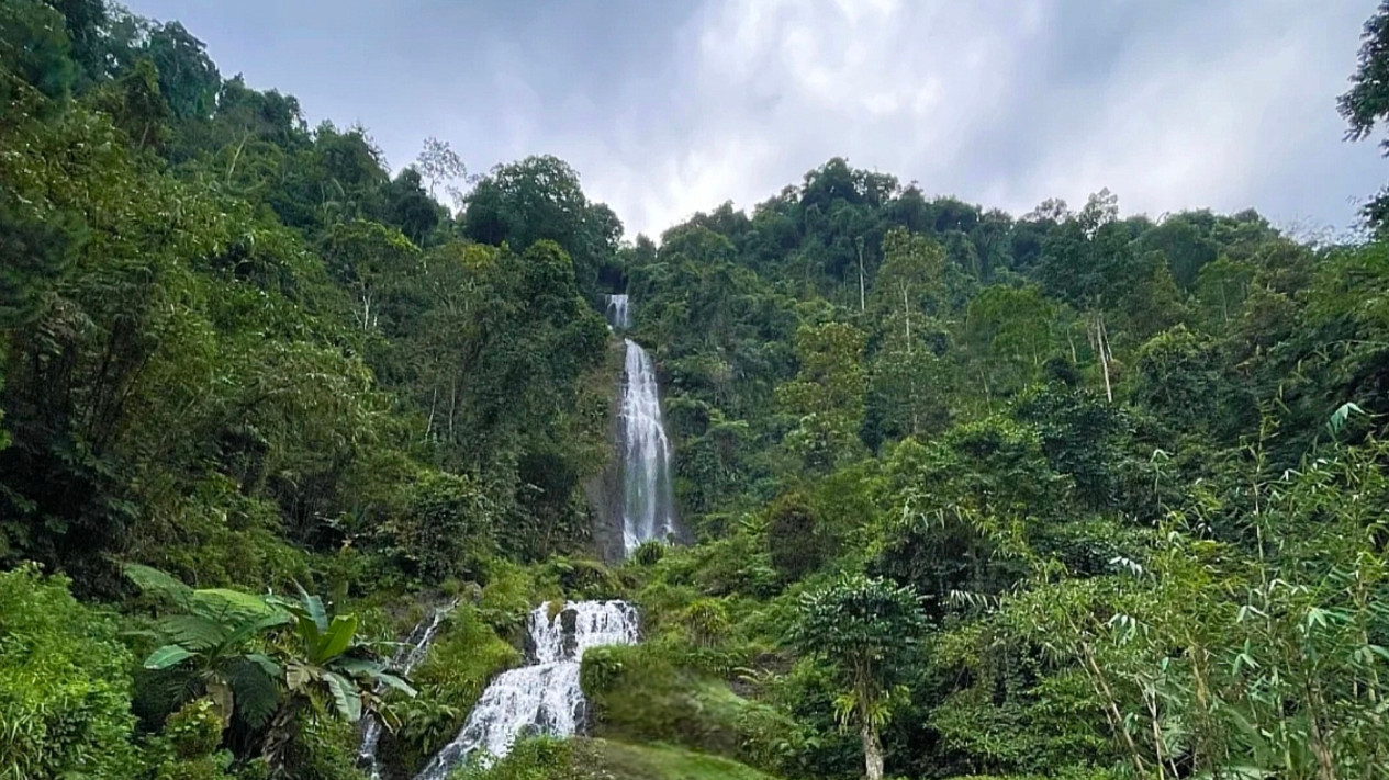 Keindahan Alam Air Terjun Citali di Kabupaten Banjarnegara