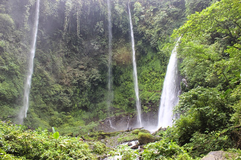 Keindahan Alam Air Terjun Tinoor di Kabupaten Gowa
